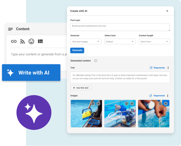 auto-generate content with AI auto-generate content with AI