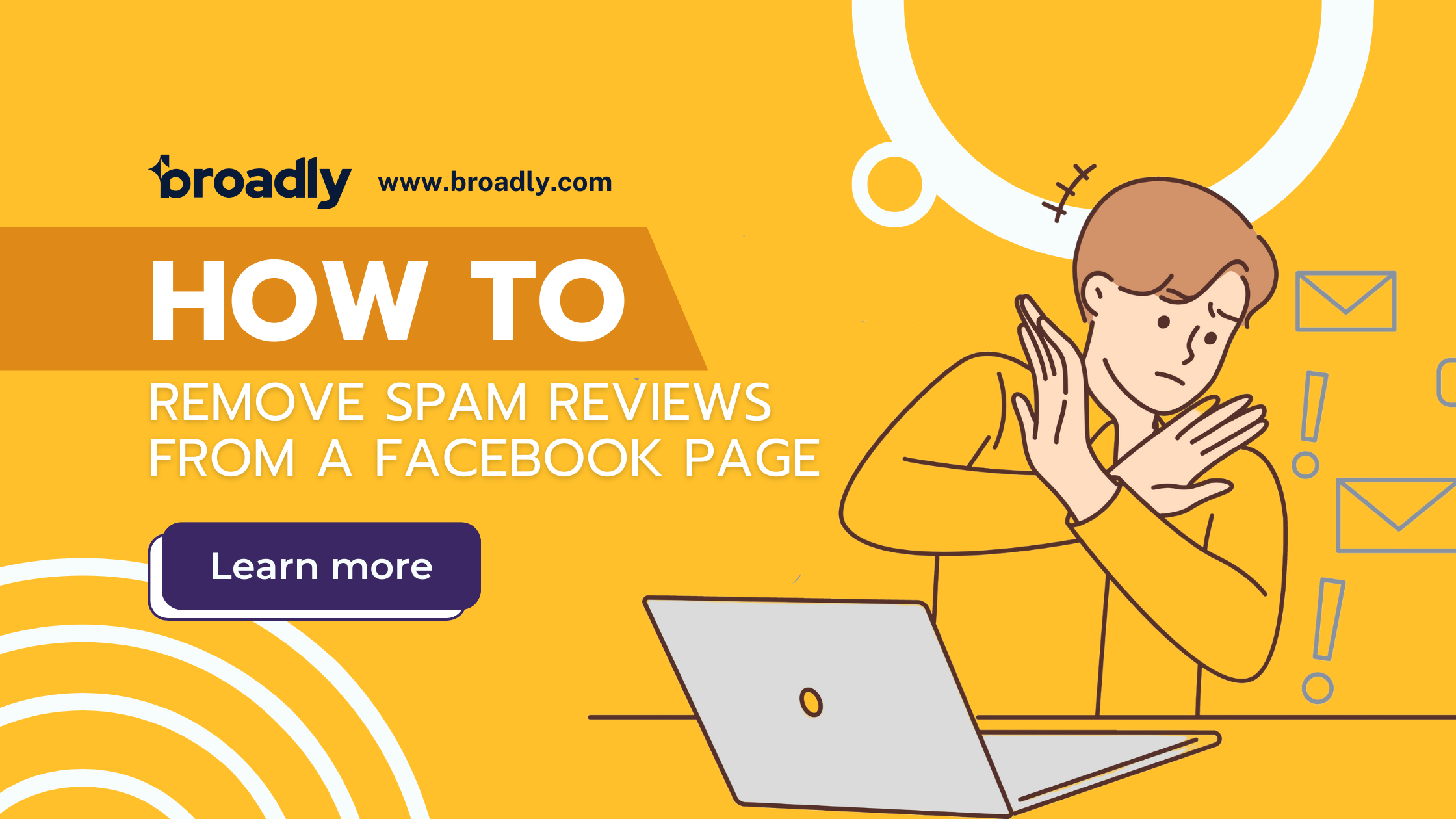 How to remove spam reviews from facebook page