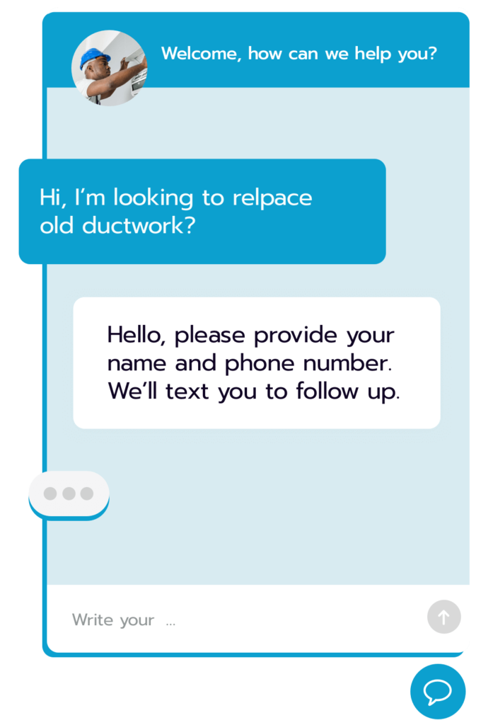 Broadly's Web Chat - CRM for Home Services